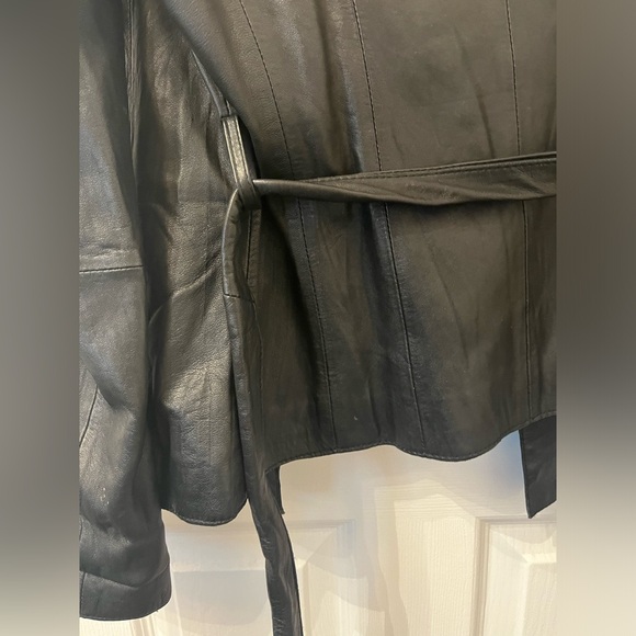 Michael Kors Leather Jacket with silver studs - Picture 13 of 16